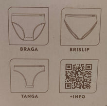 Carica l'immagine nel visualizzatore di Gallery, Slip cotone taglia unica