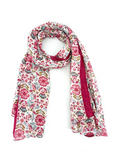 Carica l'immagine nel visualizzatore di Gallery, Sciarpa foulard Ibiscus
