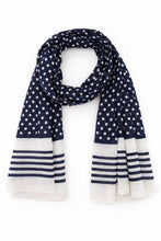 Carica l'immagine nel visualizzatore di Gallery, Sciarpa foulard Marinière
