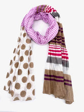Carica l'immagine nel visualizzatore di Gallery, Sciarpa foulard multifantasia
