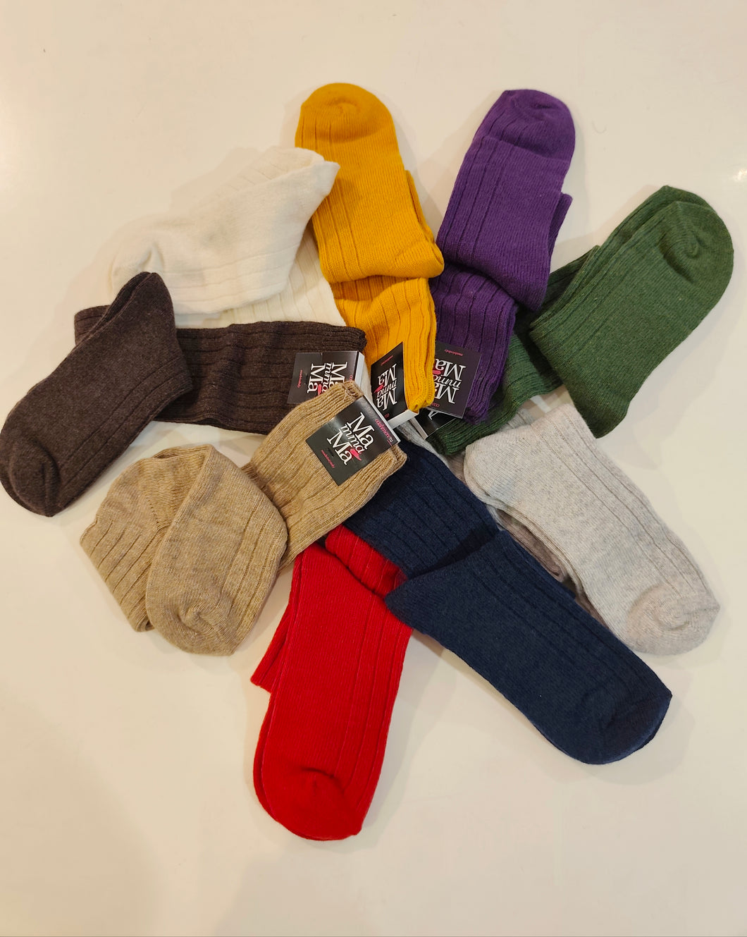 Calzettoni Lana Cachemire donna