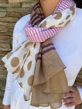 Carica l'immagine nel visualizzatore di Gallery, Sciarpa foulard multifantasia
