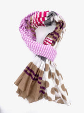 Carica l'immagine nel visualizzatore di Gallery, Sciarpa foulard multifantasia
