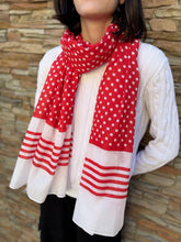 Carica l'immagine nel visualizzatore di Gallery, Sciarpa foulard Marinière
