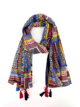Carica l'immagine nel visualizzatore di Gallery, Sciarpa foulard Etno
