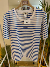 Carica l'immagine nel visualizzatore di Gallery, T-shirt righe Logo
