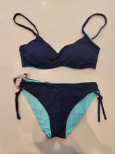 Carica l'immagine nel visualizzatore di Gallery, Bikini Bralette Blu e Acqua
