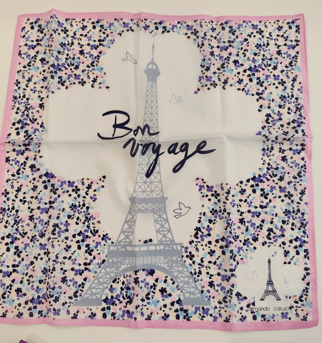 Fazzoletto Bon Voyage Paris