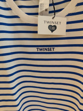 Carica l'immagine nel visualizzatore di Gallery, T-shirt righe Logo
