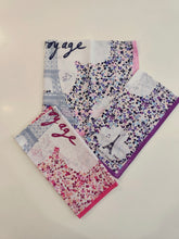 Carica l&#39;immagine nel visualizzatore di Gallery, Fazzoletto Bon Voyage Paris
