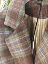 Carica l'immagine nel visualizzatore di Gallery, Cappotto tartan
