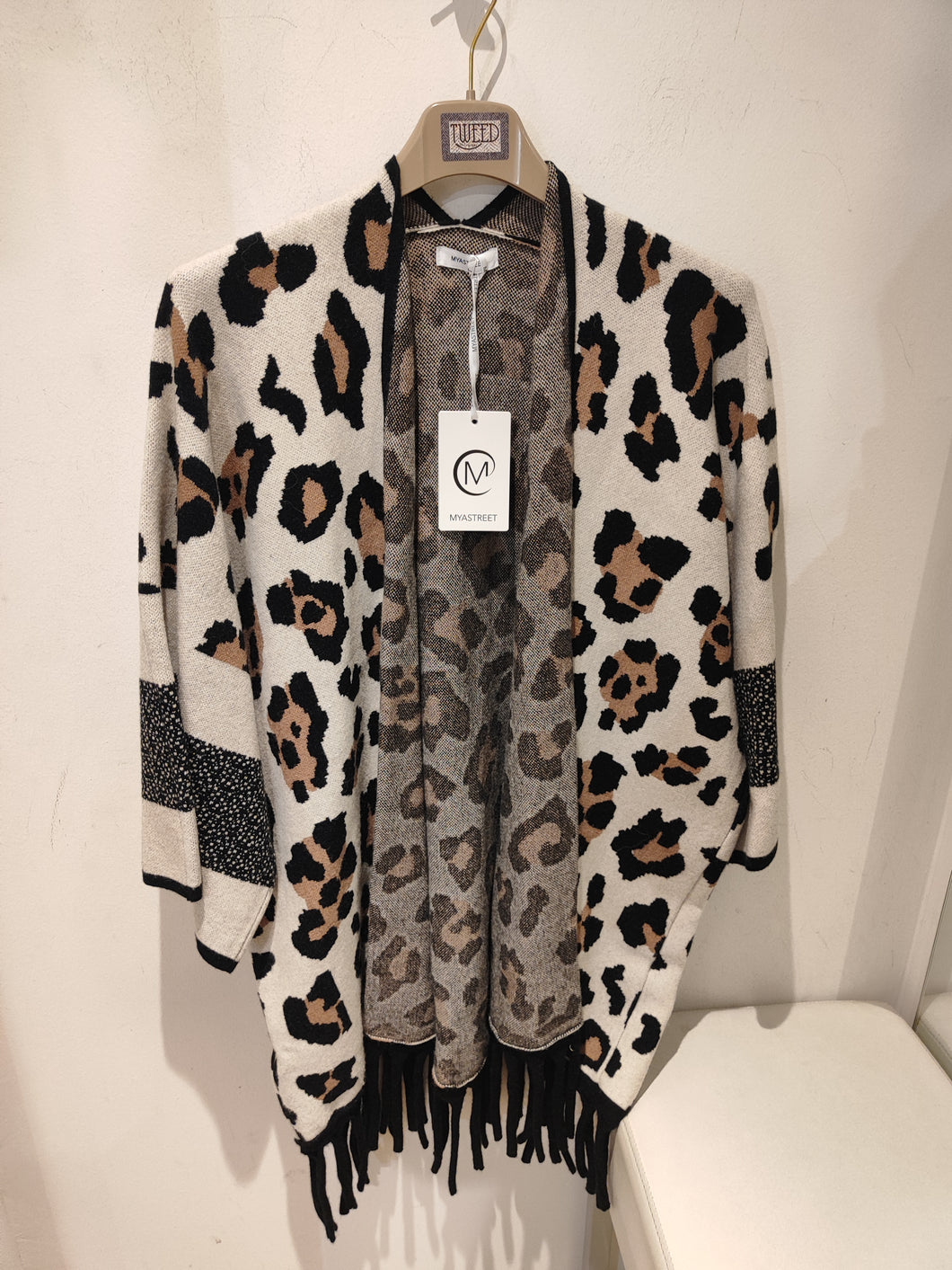 Cardigan animalier