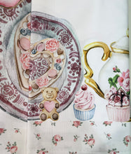Carica l&#39;immagine nel visualizzatore di Gallery, Tovaglia tè e pasticcini
